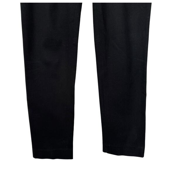 J. Crew Winnie Pant in Black Stretch Twill Cotton Low-Rise Ankle Size 0 - Picture 6 of 11
